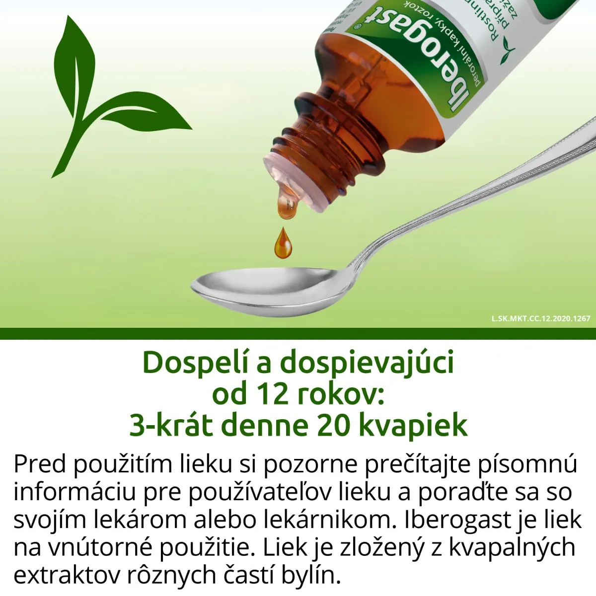 Iberogast perorálny roztok 1×50 ml, perorálny roztok