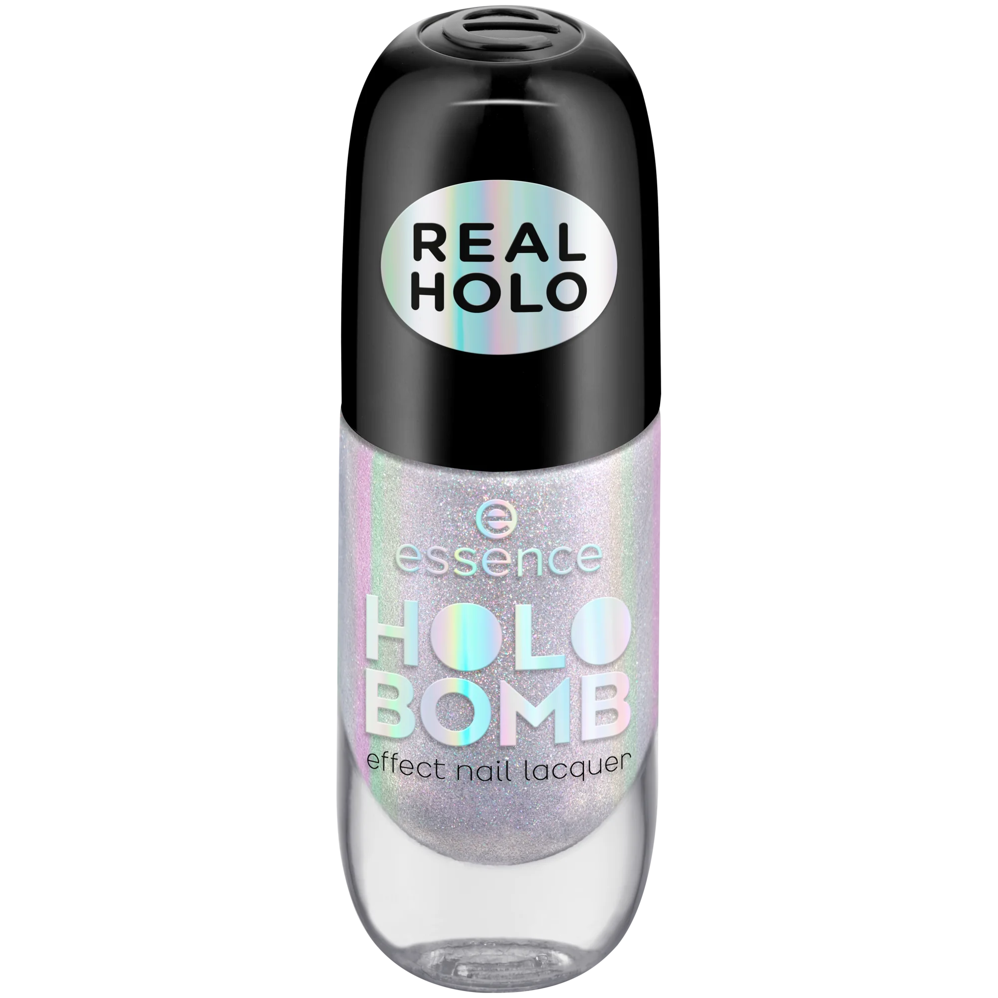 essence lak na nechty HOLO BOMB effect 01 1×8 ml, lak na nechty