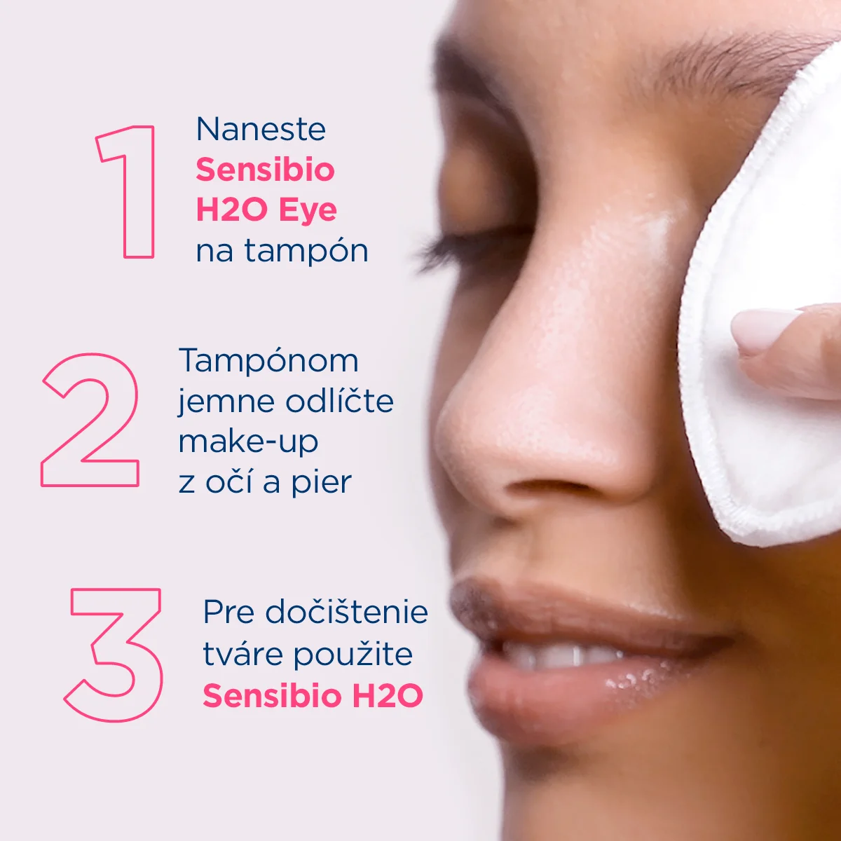 BIODERMA Sensibio H2O eye dvojfázový odličovač na oči a pery 125 ml