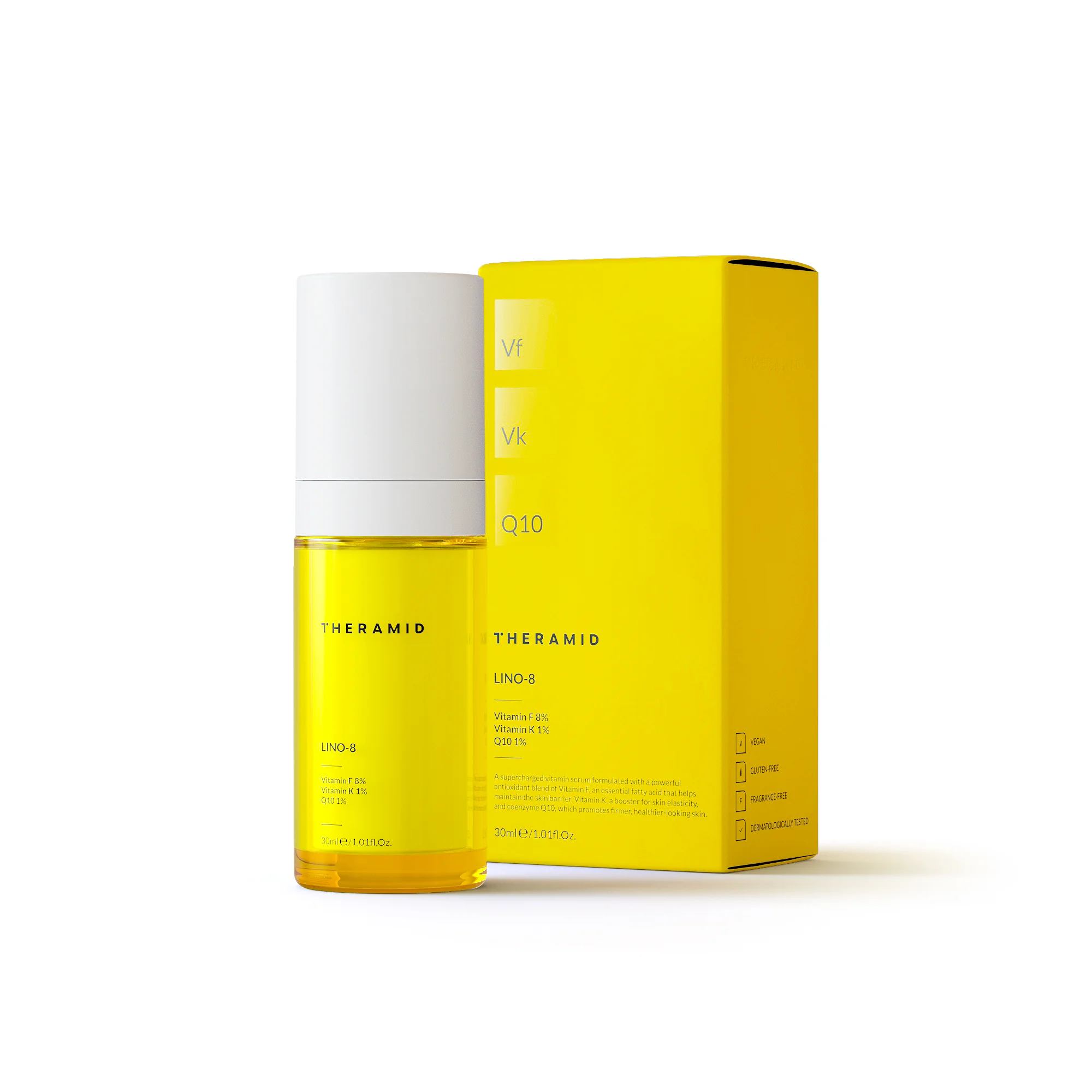 Theramid LINO 8 antioxidačné sérum s vitamínmi 1×30 ml, sérum