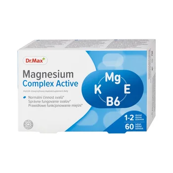 Dr. Max Magnesium Complex Active 1×60 tbl, výživový doplnok