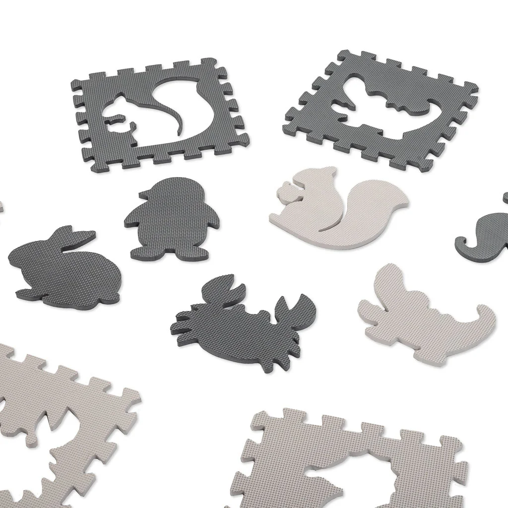 MG SoftPlay penové puzzle podložka 9ks, animals 