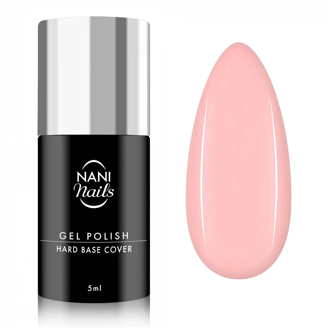 Hard Base Cover – tvrdý farebný podklad – Peachy Pink 5 ml, UV/LED gél lak