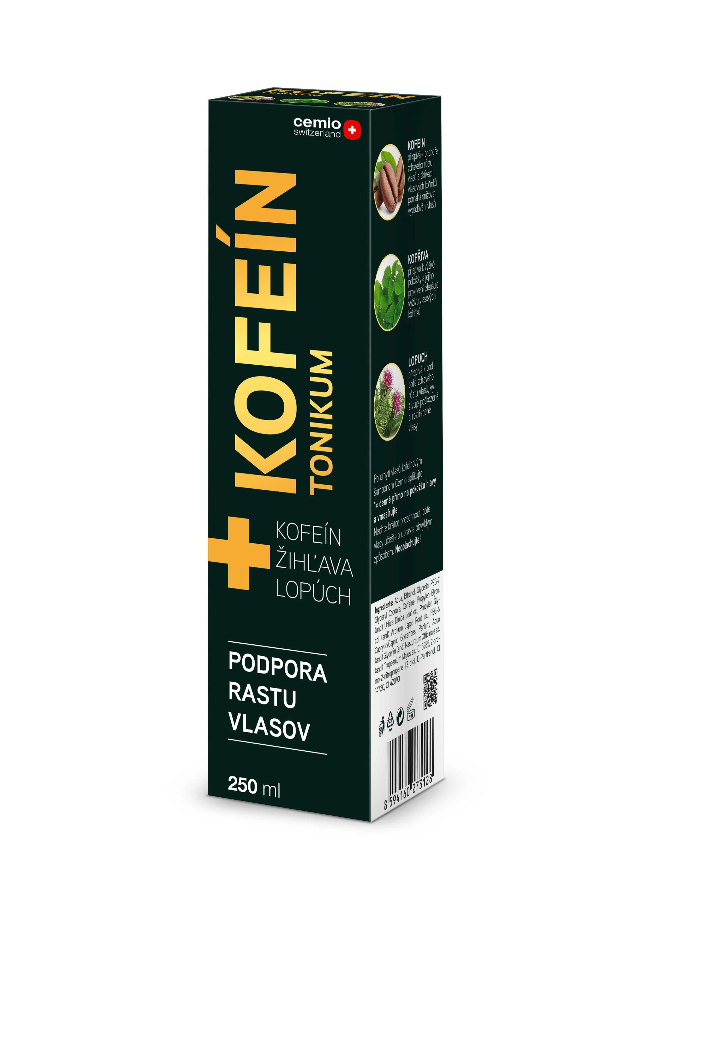 Cemio KOFEÍN Tonikum 250 ml