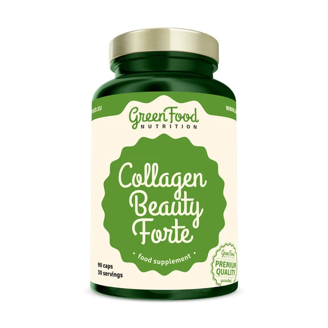 GreenFood Nutrition Collagen Beauty Forte 1×90 cps, výživový doplnok