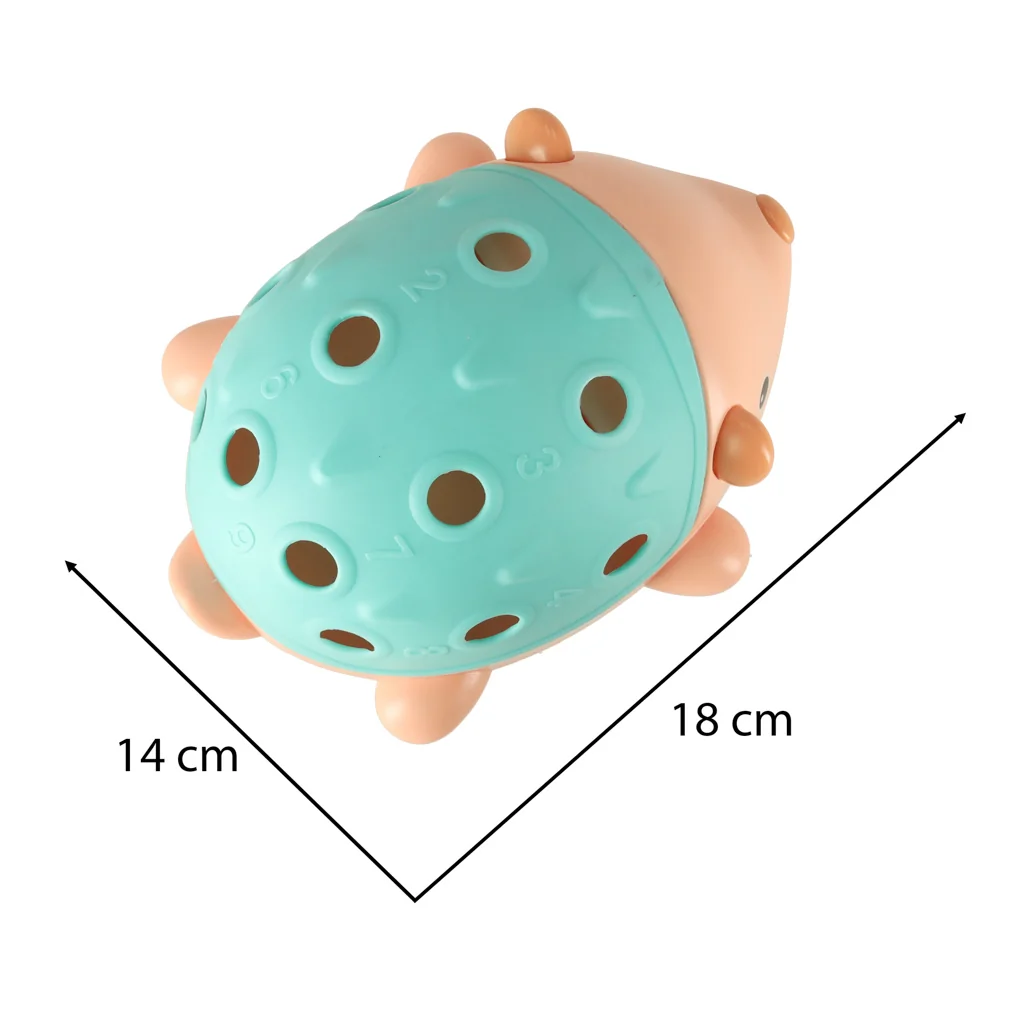 Senzorický ježko Montessori – modrý, 12 hrotov
