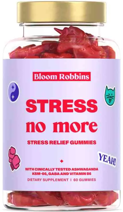 STRESS no more - Stress relief gummies 1×60 ks, výživový doplnok