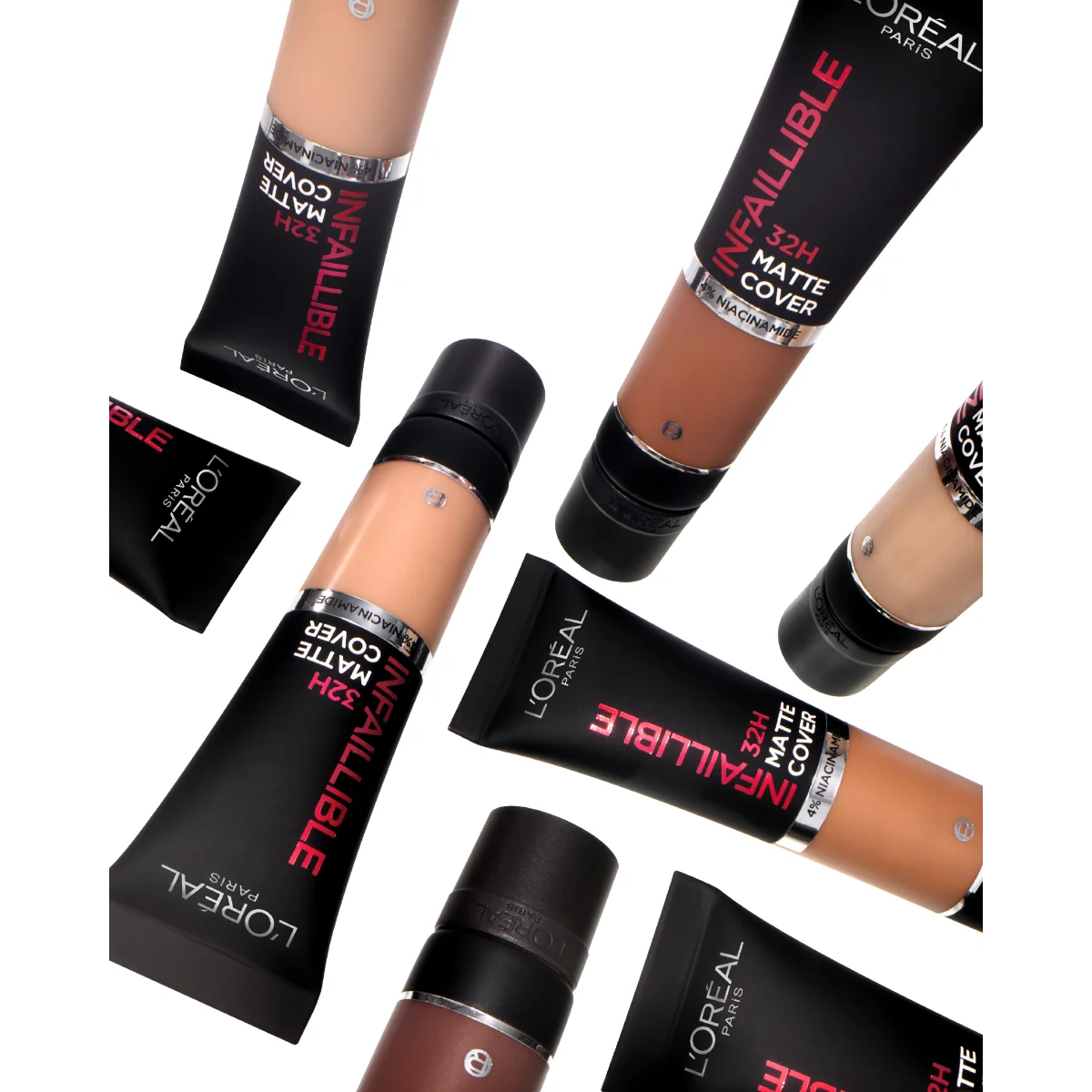 L´Oréal Paris Infaillible 32H Matte Cover 110 Rose Vanilla zmatňujúci make-up, 30 ml 1×30 ml, make-up