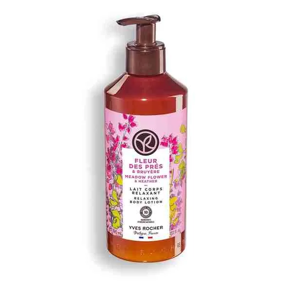 Yves Rocher Telové mlieko Lúčne kvety & vres 1×390 ml, telové mlieko