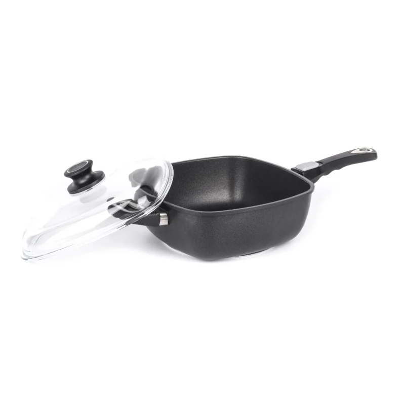 G21 Hlboká panvica Cook 26 cm s pokrievkou a odnímateľnou rukoväťou Cook 26 cm s pokrievkou a odnímateľnou rukoväťou G21-CCK26