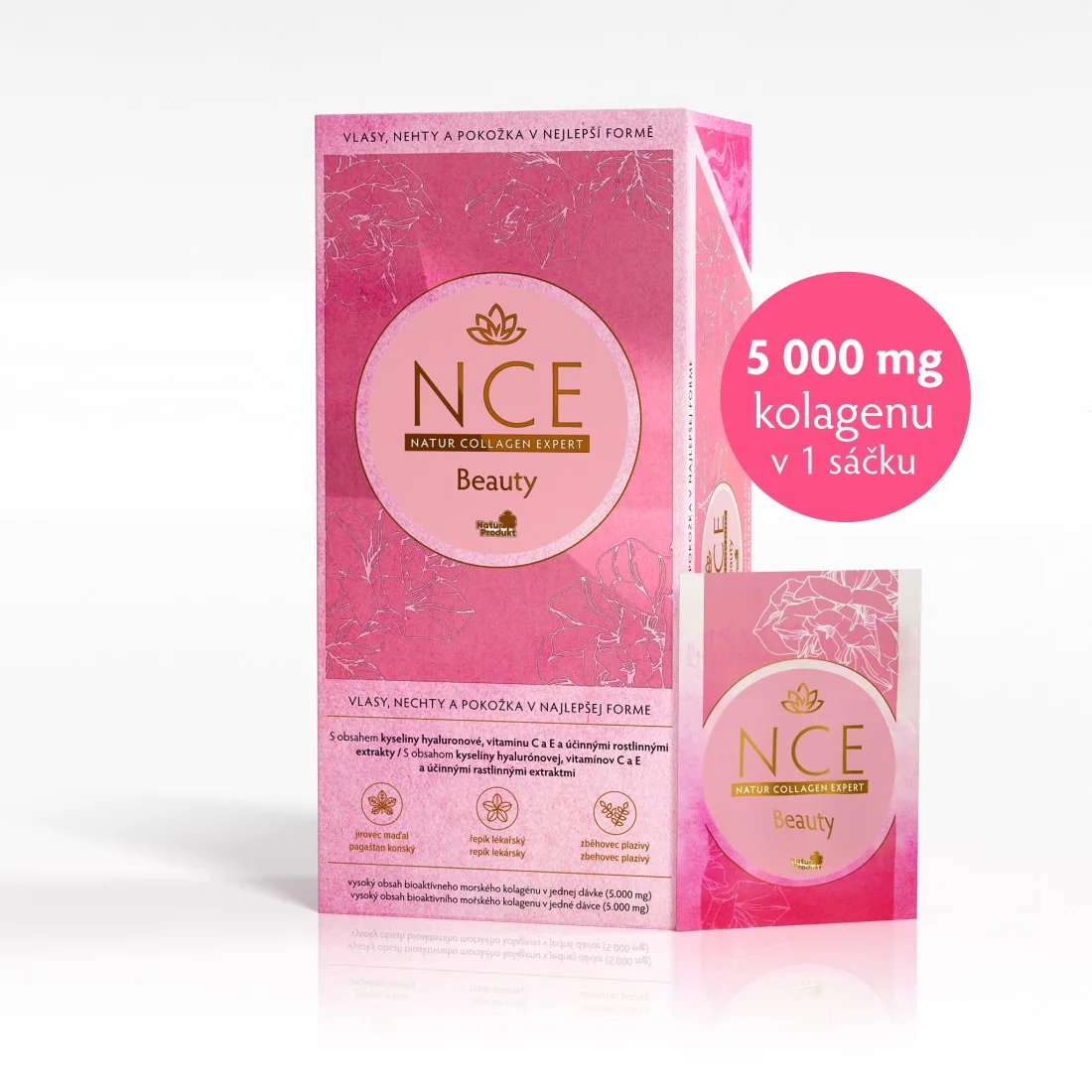 Natur Collagen Expert Beauty 1×30 ks, morský kolagén