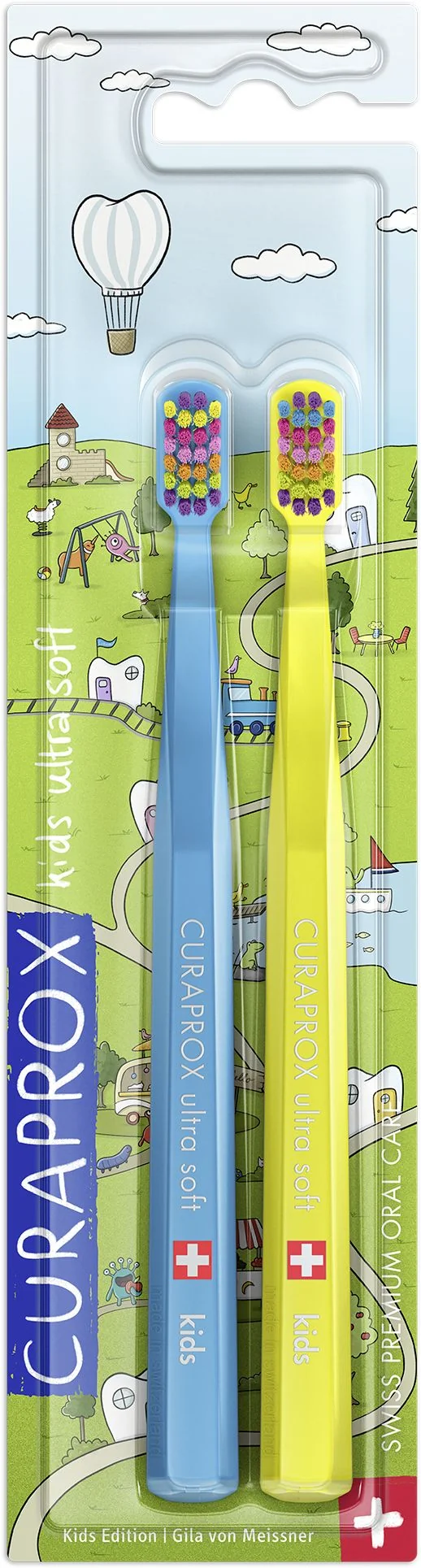 CURAPROX CS KIDS Letohravá edícia 2 ks