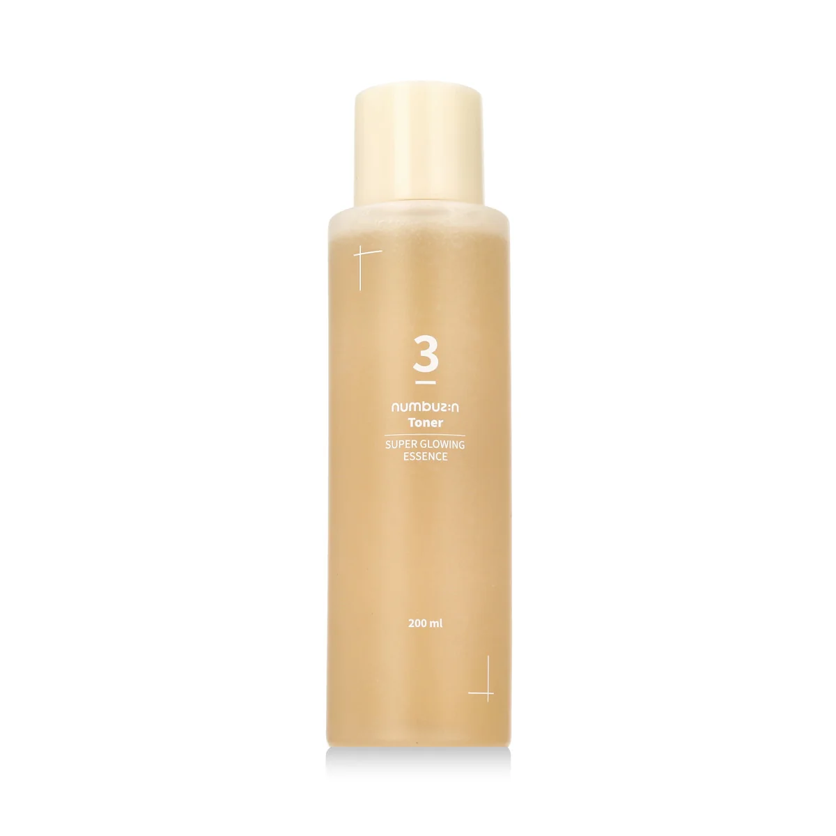 Numbuzin No.3 Super Glowing Essence Toner rozjasňujúca esencia s fermentovanými zložkami 200 ml