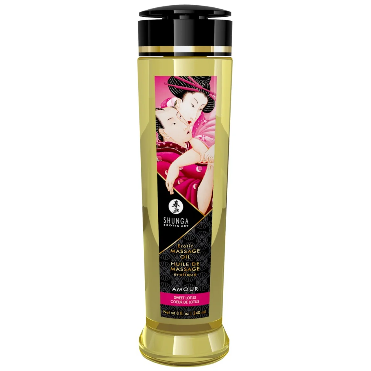 Amour masážny olej lotos (240 ml)