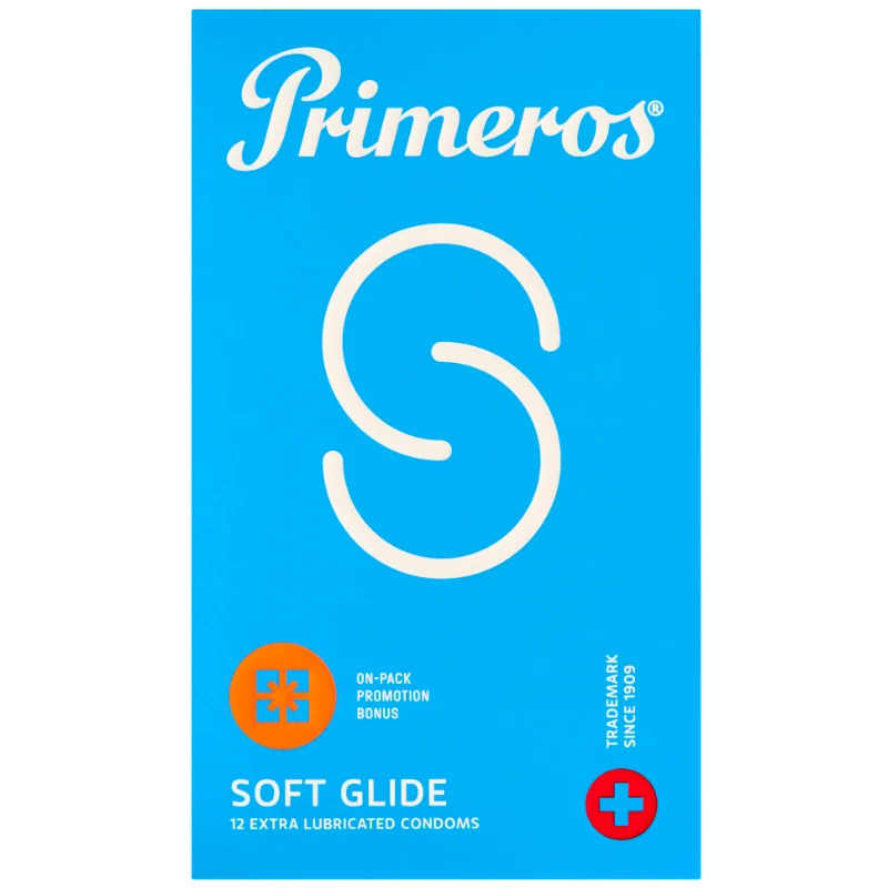 Soft Glide – extra lubrikované kondomy (12 ks)