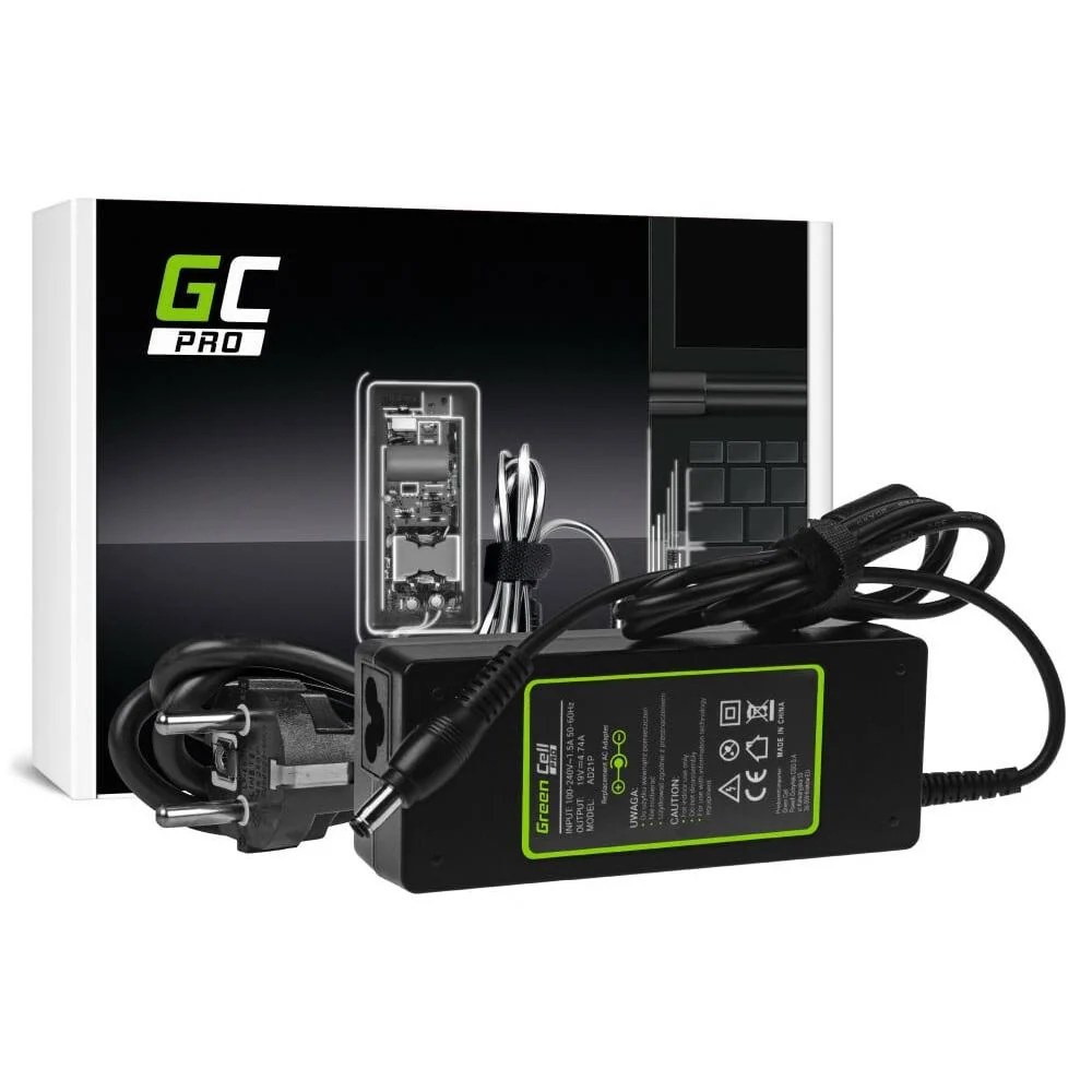 Green Cell AD21P PRO nabíjačka pre Samsung 90W 19V 4,74A