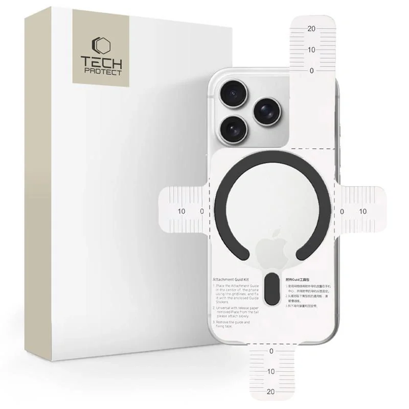 Tech-Protect Ring magnetický krúžok pre MagSafe, čierny
