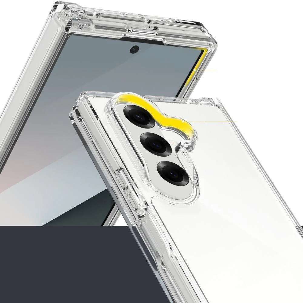 FlexAir Hybrid obal na Samsung Galaxy Z Fold 7 Transparentná