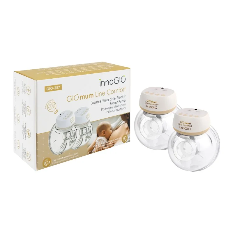 innoGIO prenosná elektrická odsávačka GIOmum Line Comfort Double