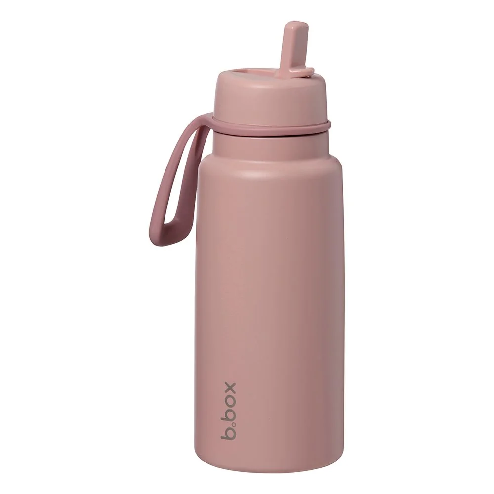 Nerezová termofľaša so slamkou 1 l berry smoothie