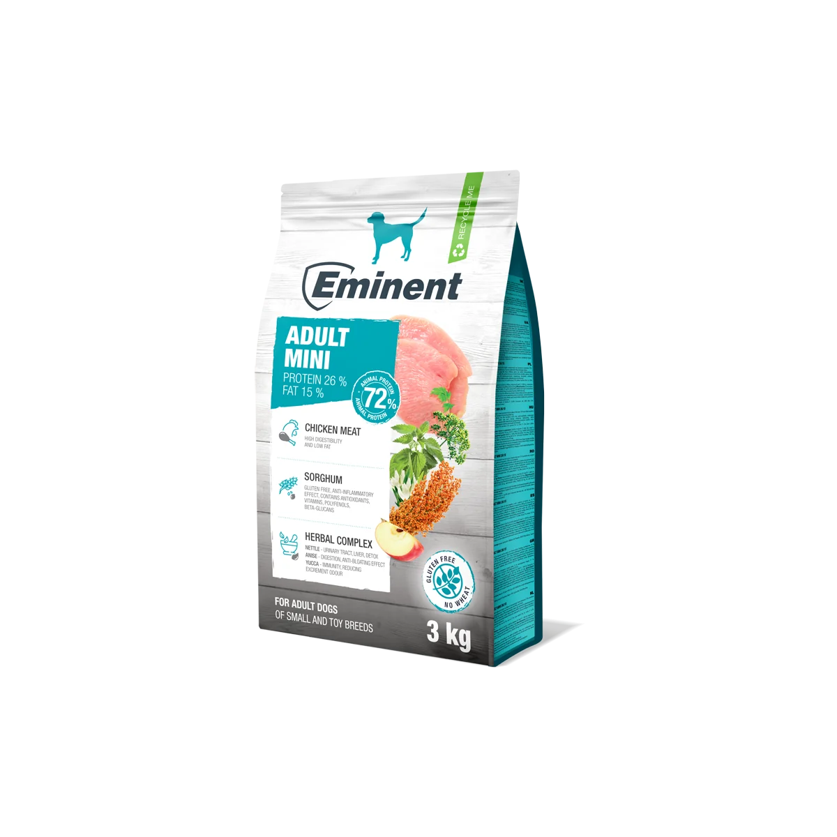 EMINENT ADULT MINI 3KG A.U.V. 1×3 kg, krmivo pre psy
