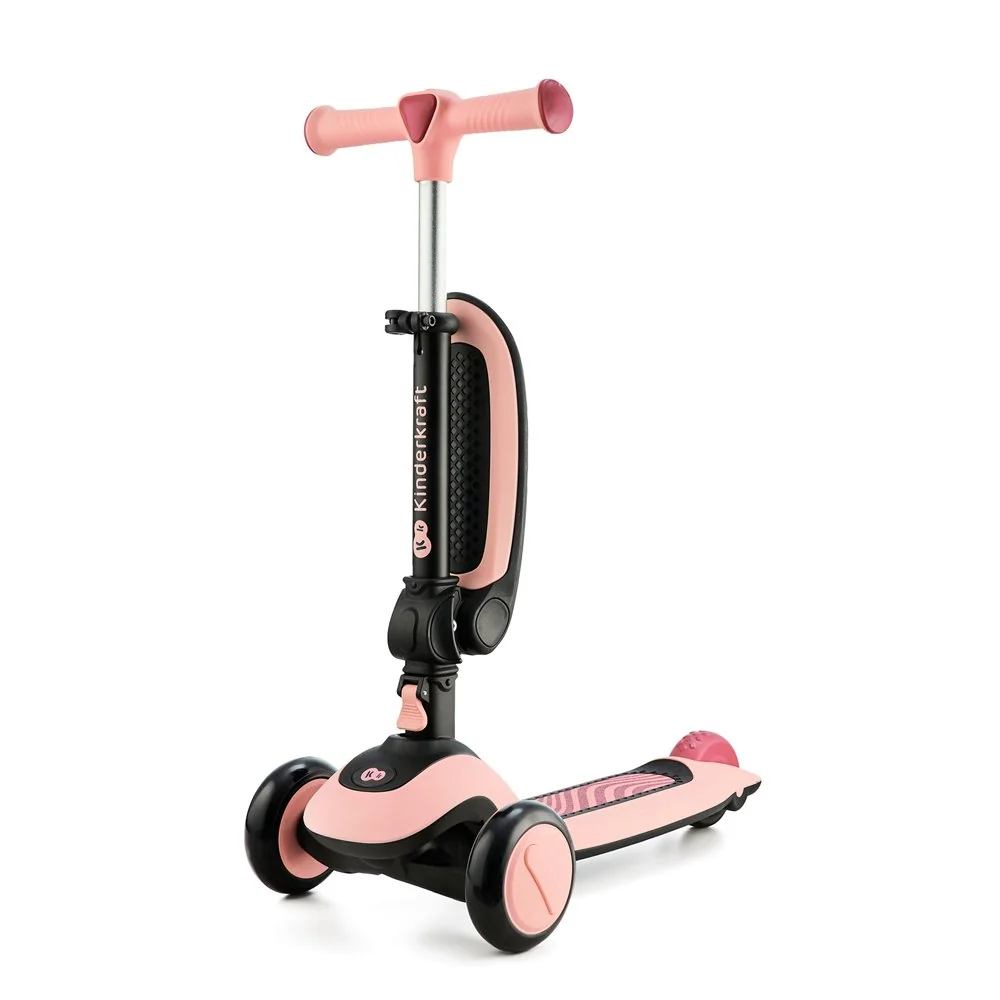 Odrážadlo a kolobežka 2v1 Halley Rose pink