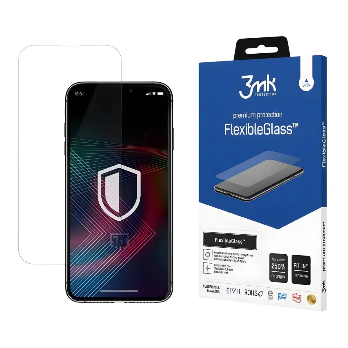 Ochranné hybridné sklo 3mk FlexibleGlass