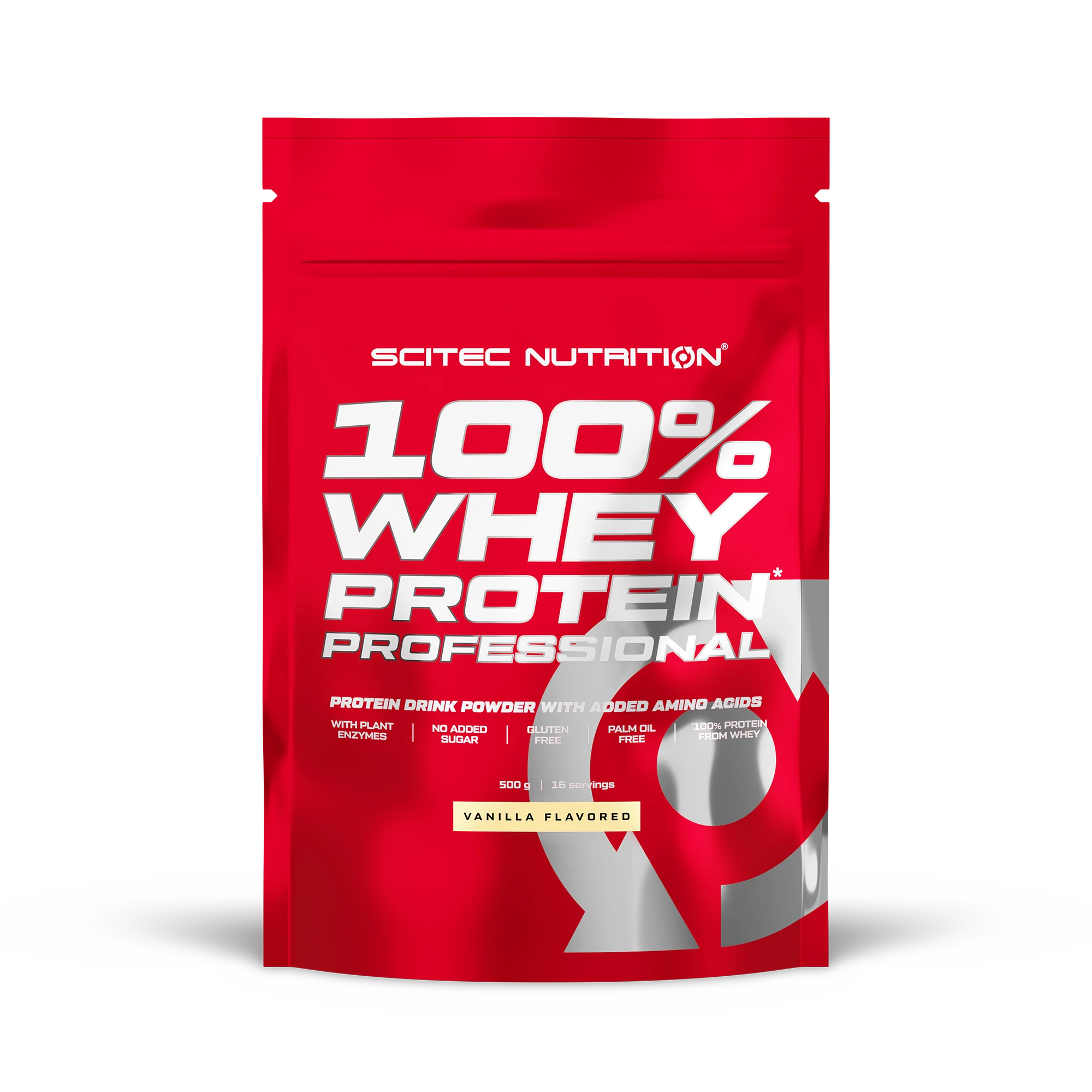 Scitec Nutrition 100% Whey Protein Professional vanilka 1×500 g, srvátkový proteín