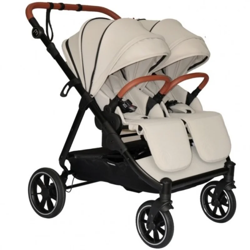 Baby Monsters Kočík pre dvojičky Easy Twin 5 Stone