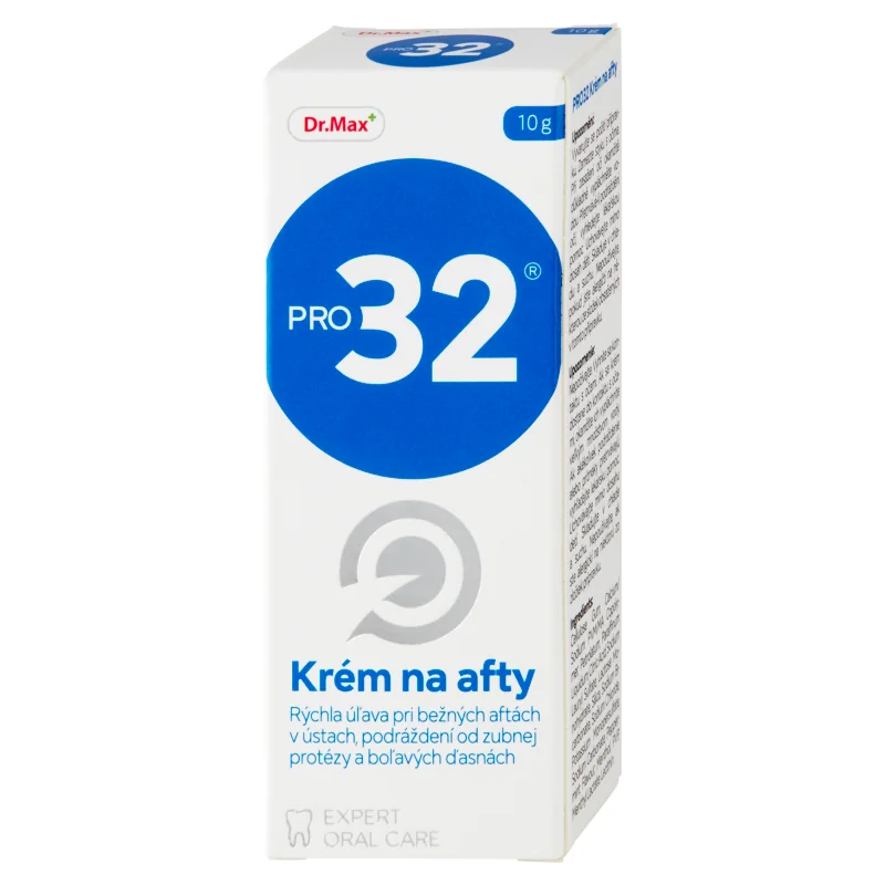 Dr. Max PRO32 Krém na afty 1×10 g, krém na afty