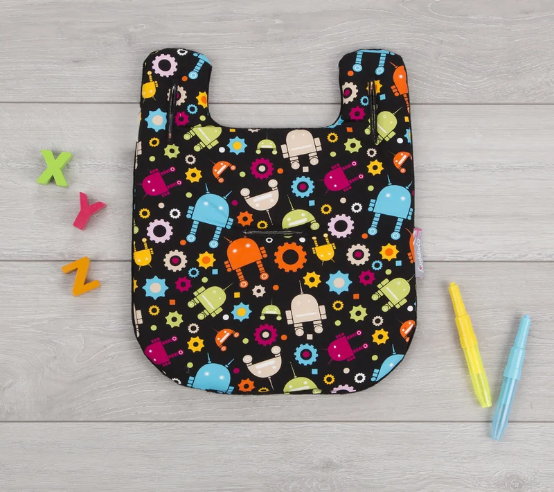 CuddleCo Comfi-Cush, Vložka do kočíka Mini, 41x34cm, Roboti 1×1 ks, vložka do kočíka
