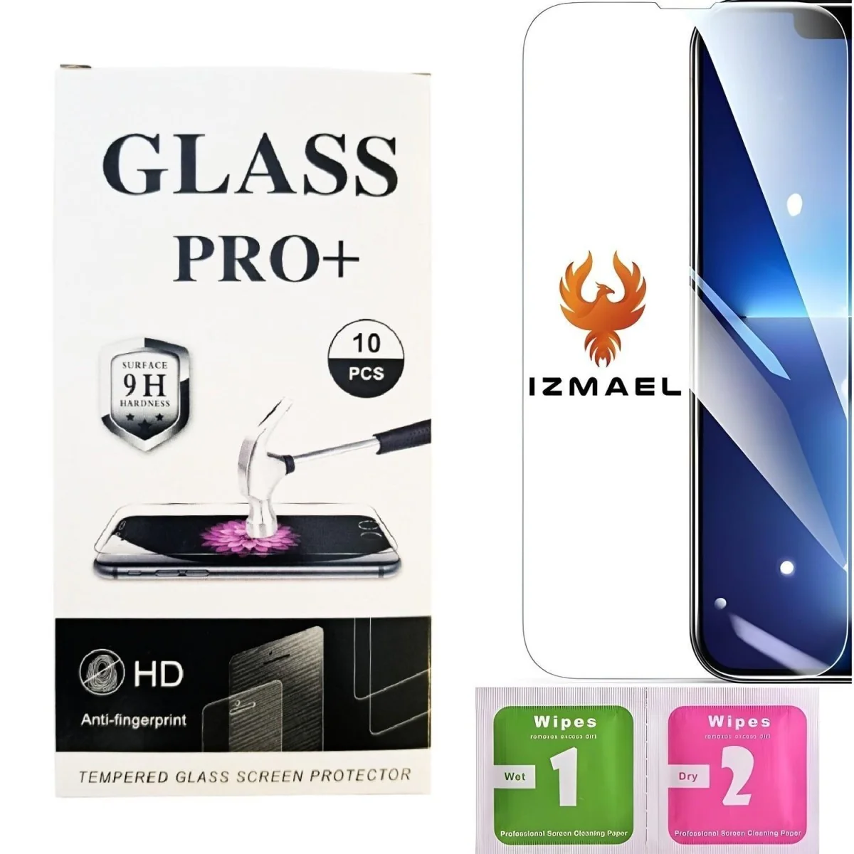 Ochranné sklo pre Apple iPhone 14 Plus Transparentné, 10 ks