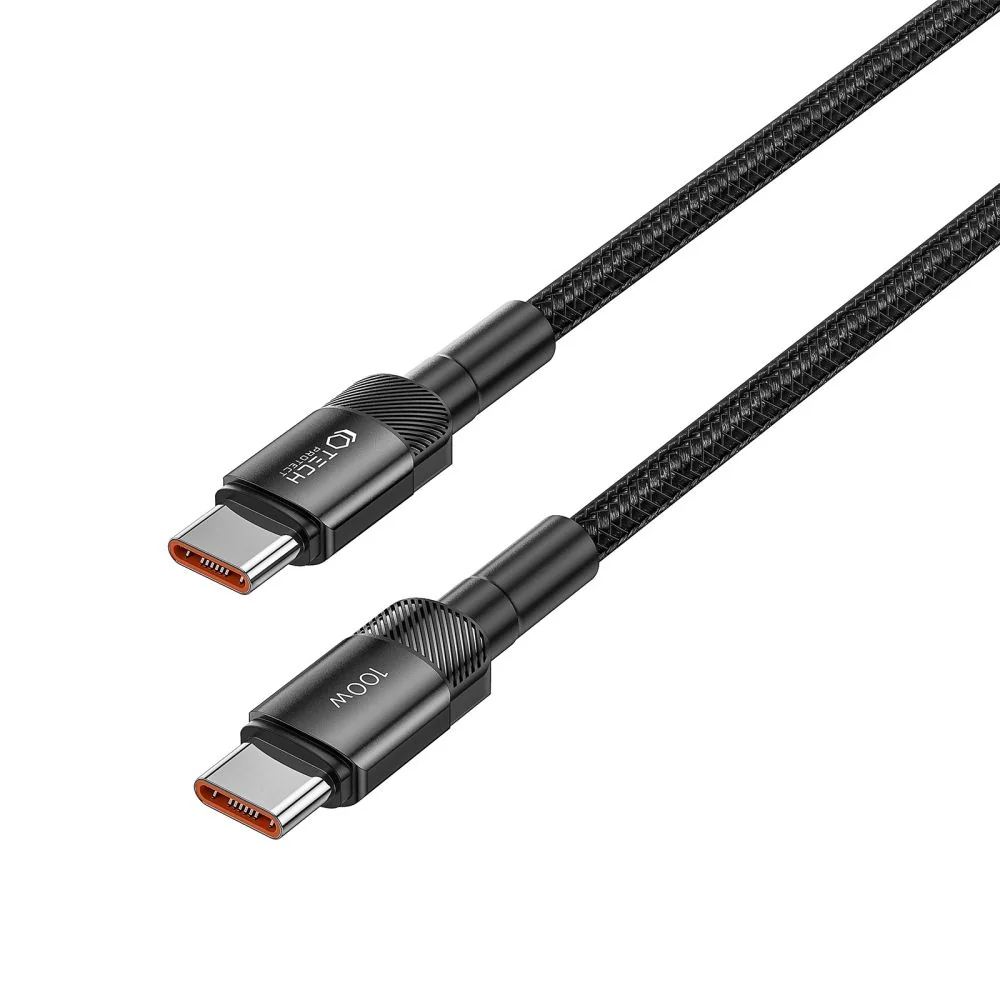 Tech-Protect Ultraboost Evo kábel USB-C / USB-C PD 100W 5A 3m, čierny