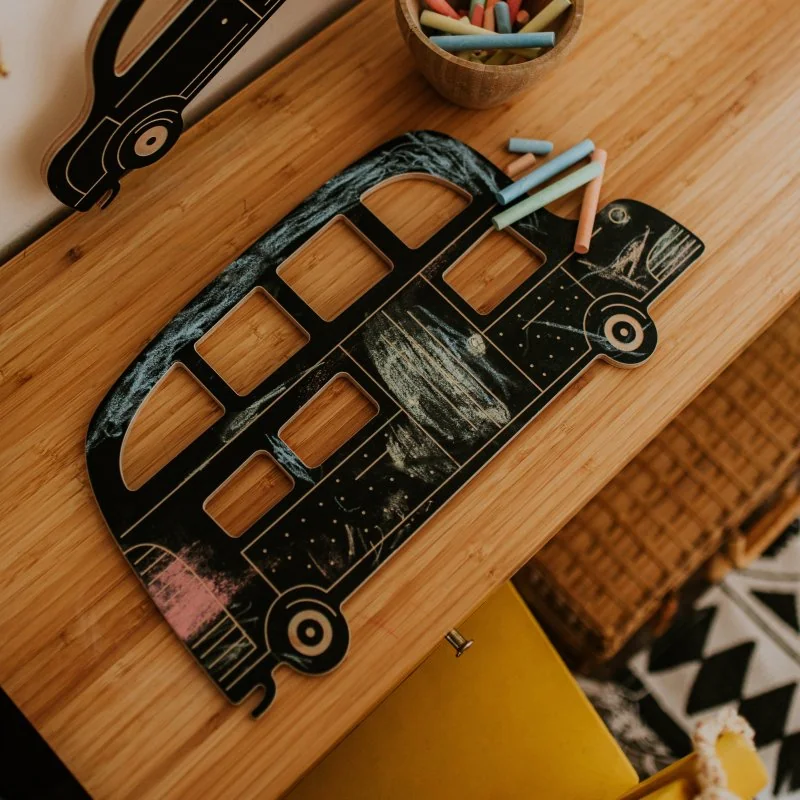 kresliaca tabuľka Retro Autobus