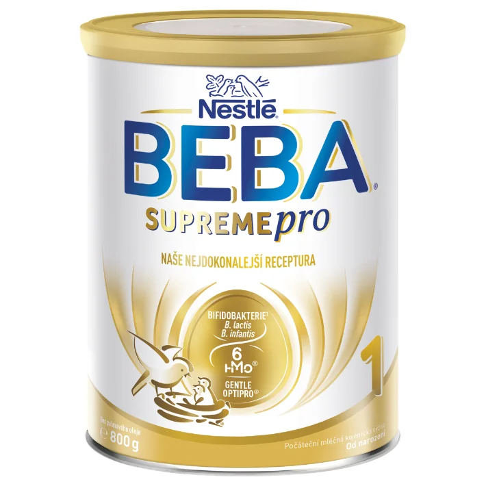 BEBA SUPREMEpro 1, 6 HMO 1x800 g, počiatočné dojčenské mlieko