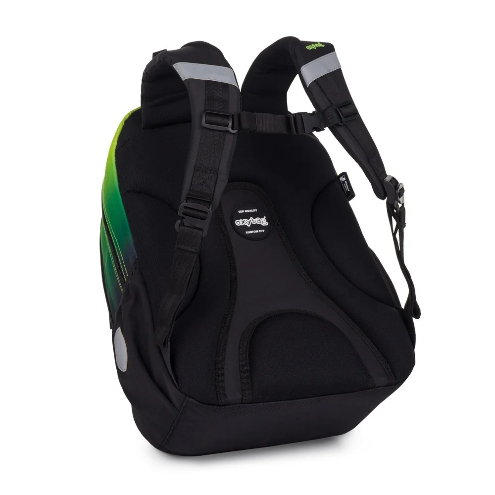 Školský batoh OXY NEXT Ombre ergonomický, modrý