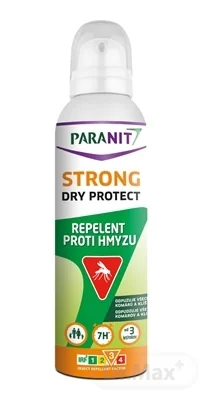 Paranit Repelent Strong Dry Protect 1×125 ml, repelent proti hmyzu
