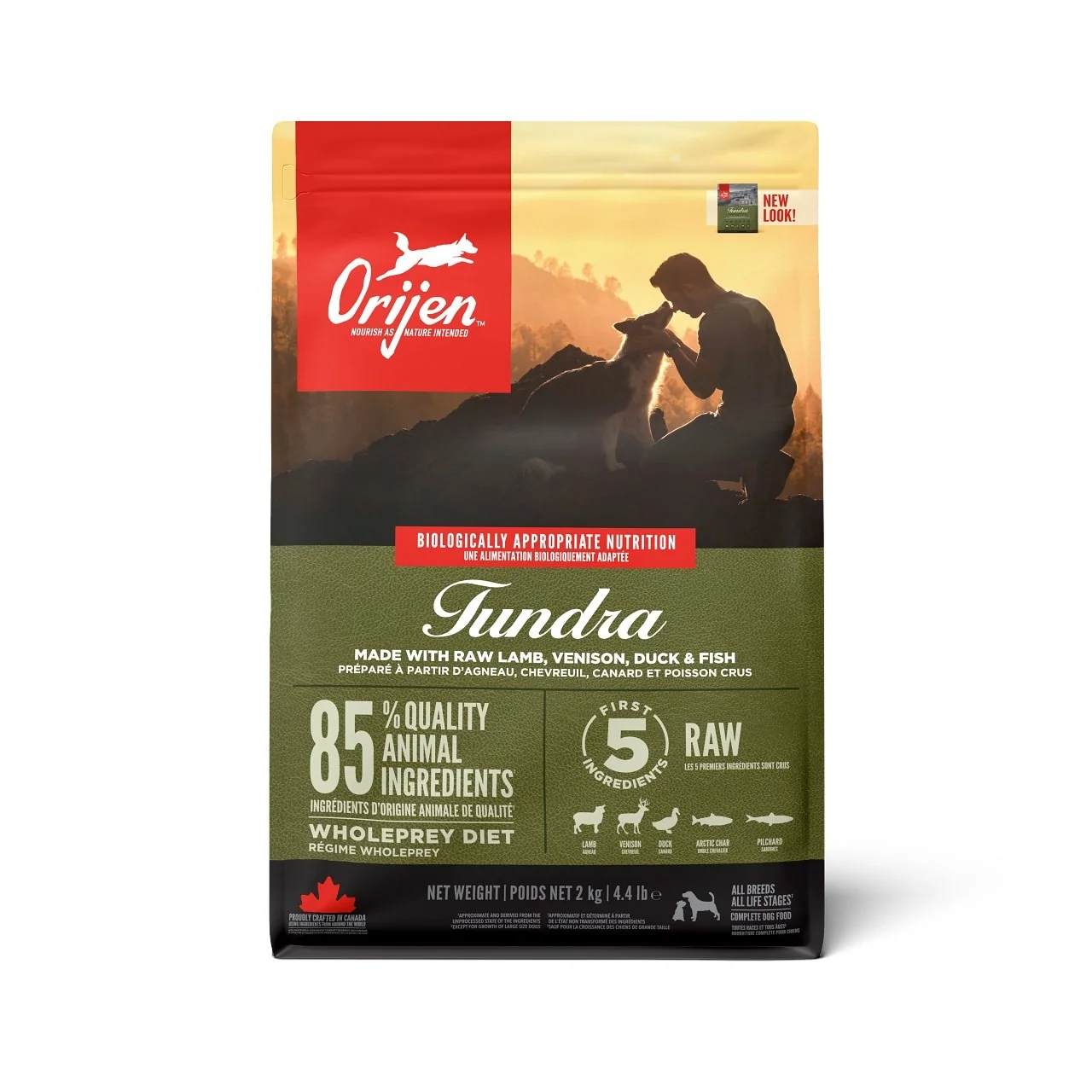 Kompletné granule pre psov Tundra 11,4 kg