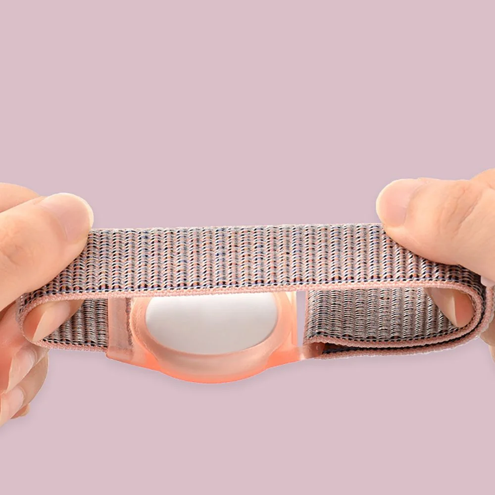 Tech-Protect Nylon remienok na Apple AirTag, Pink