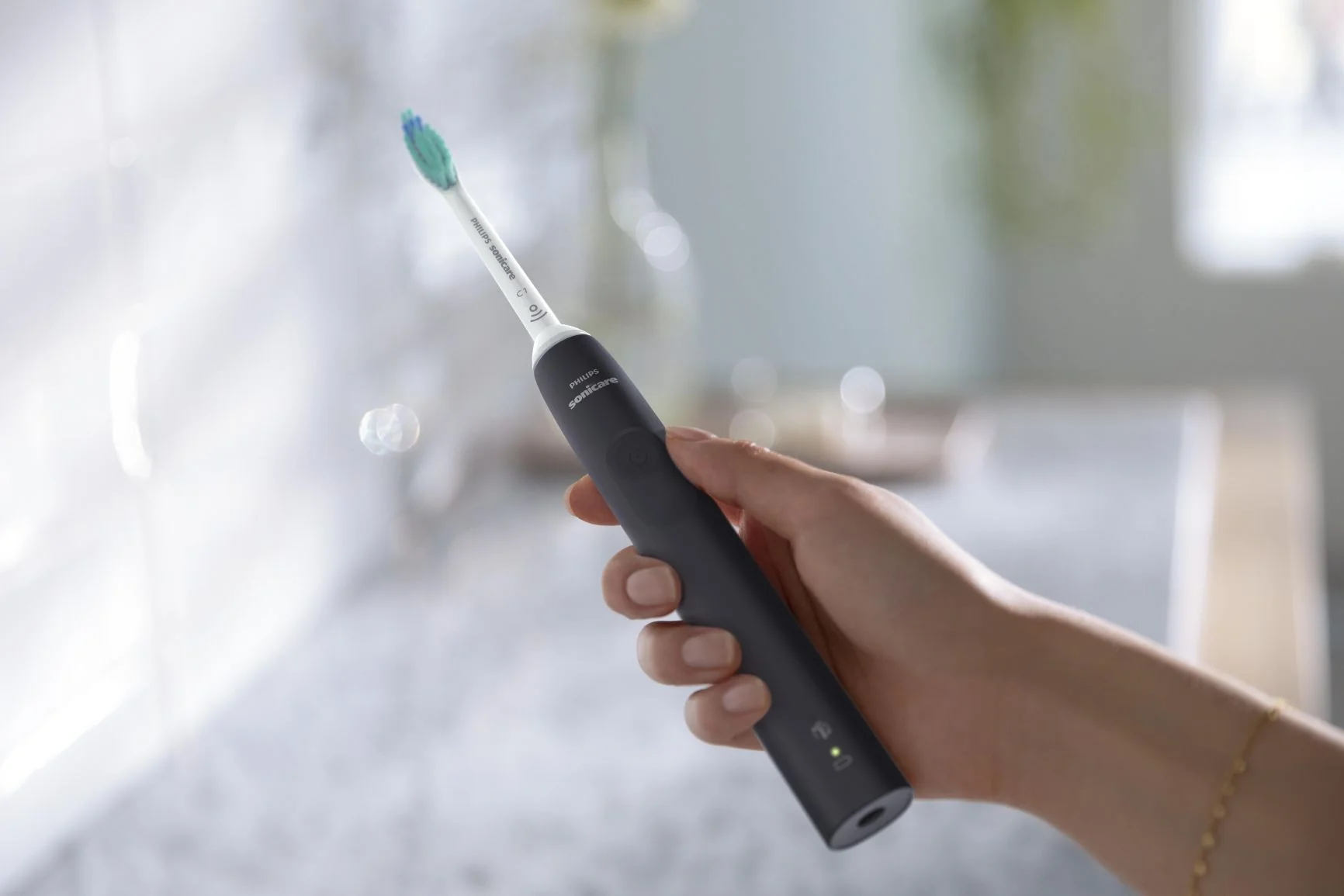 Philips Sonicare 3100 HX3671/14, čierna 1×1 ks, elektrická zubná kefka