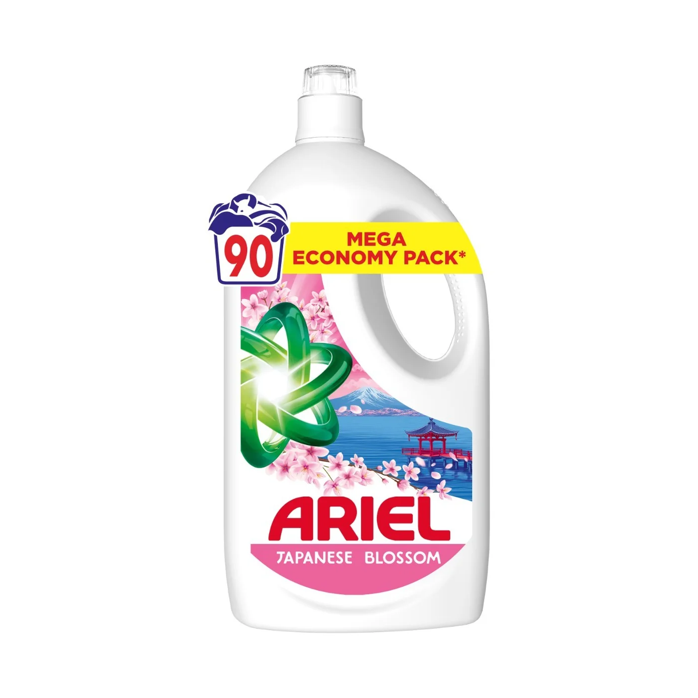 Ariel Tekutý Prostriedok Na Pranie, 90 Praní, Japanese Blossom 4050 ml