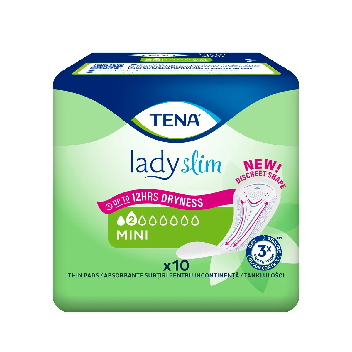 TENA Lady Slim Mini 1×10 ks, inkontinenčné vložky