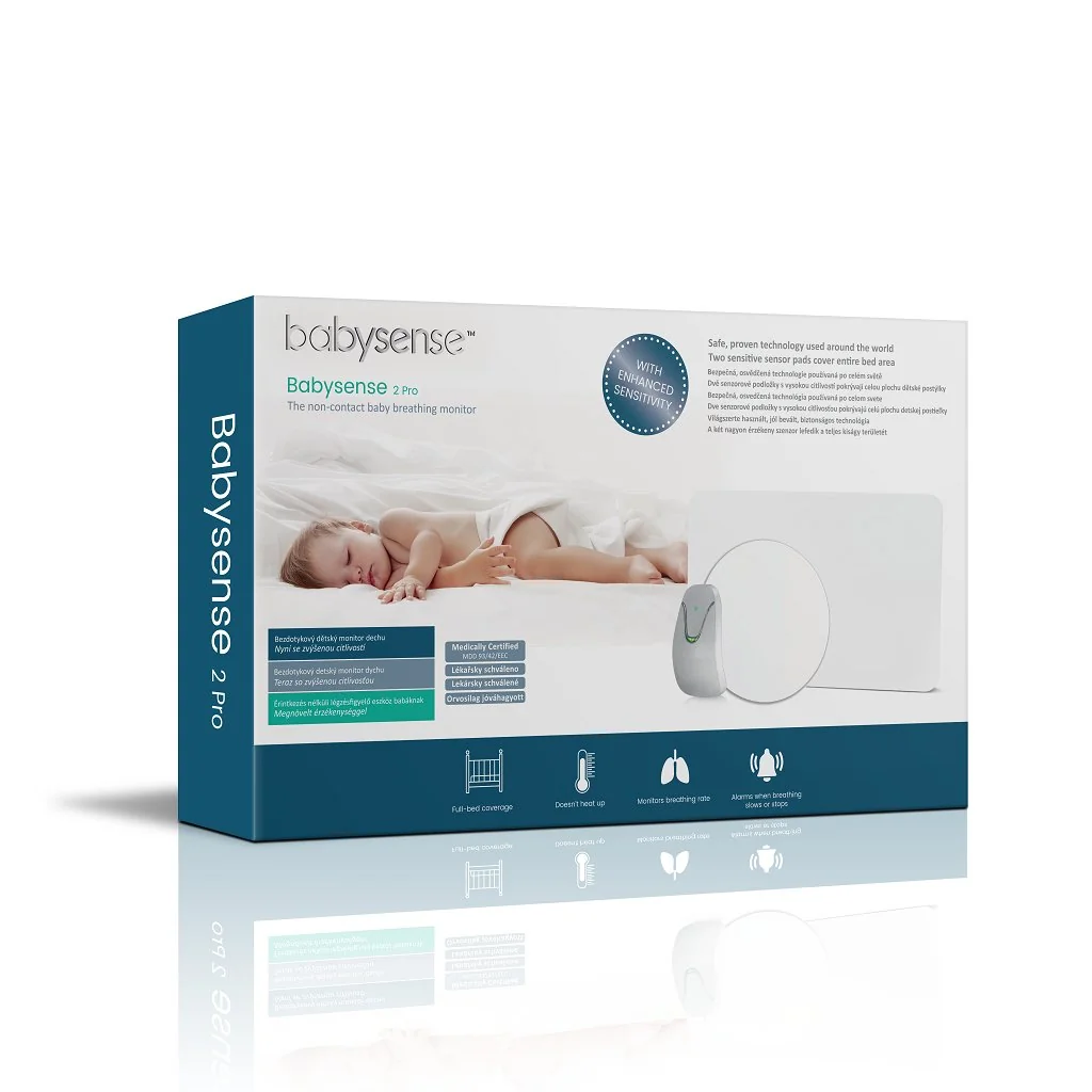 Hisense Babysense 2 Pro monitor dychu s dvoma podložkami