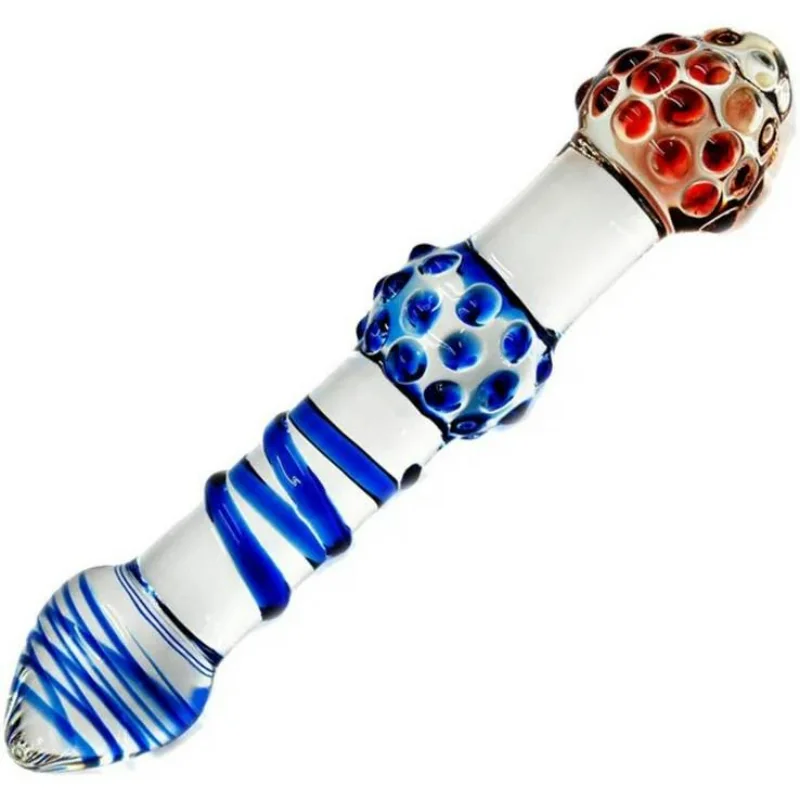 Sklenené dildo Require Me (18 cm)