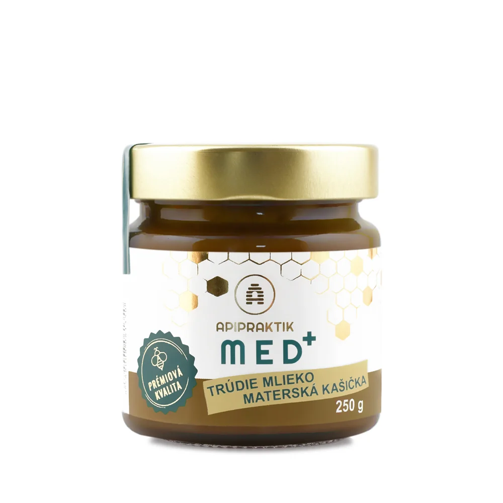 Med + trúdie mlieko, materská kašička 250g