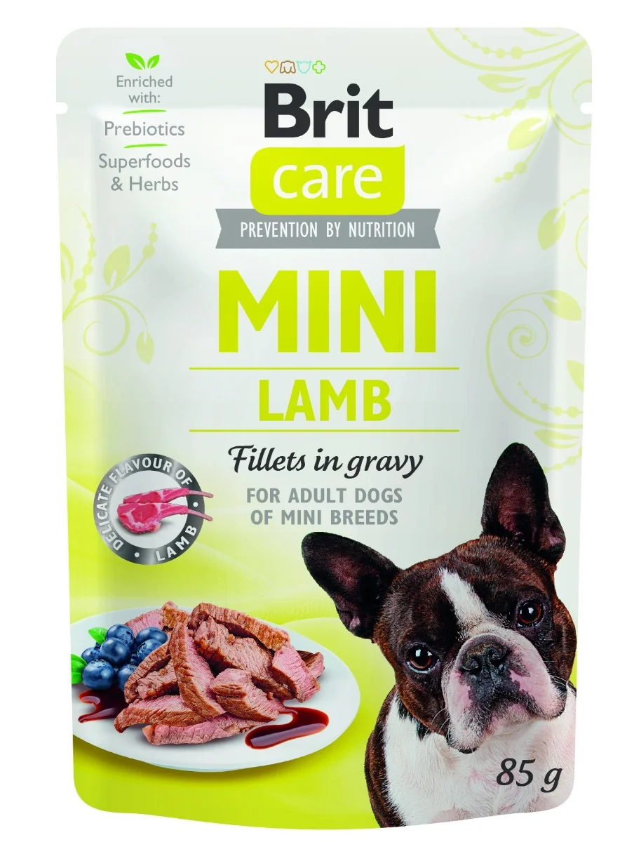 Brit Care Mini Jahňacie filety v omáčke 85 g