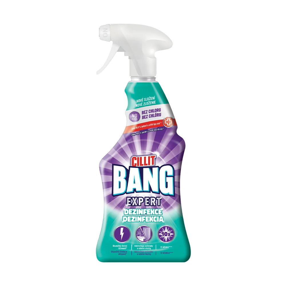 Cillit Bang EXPERT univerzálny dezinfekčný sprej 750 ml