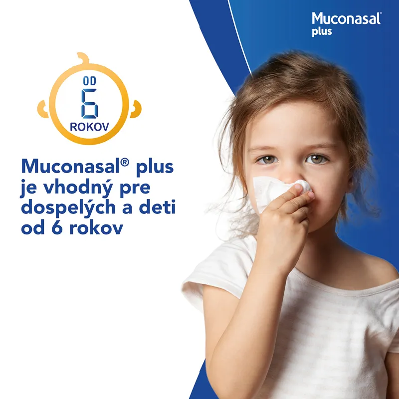 Muconasal® plus 1,18 mg/ml nosový sprej