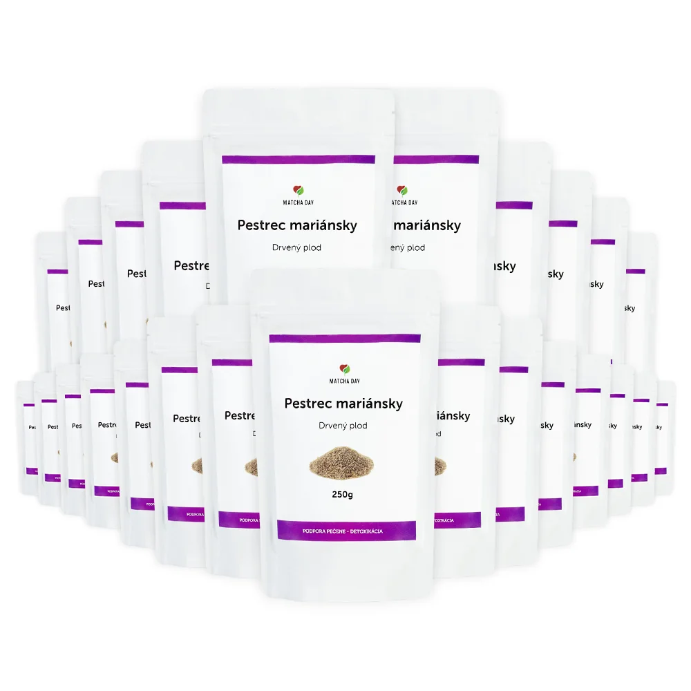 MatchaDay - Pestrec mariánsky drvený - 25x 250g 25x 250g pestrecu, drvený plod
