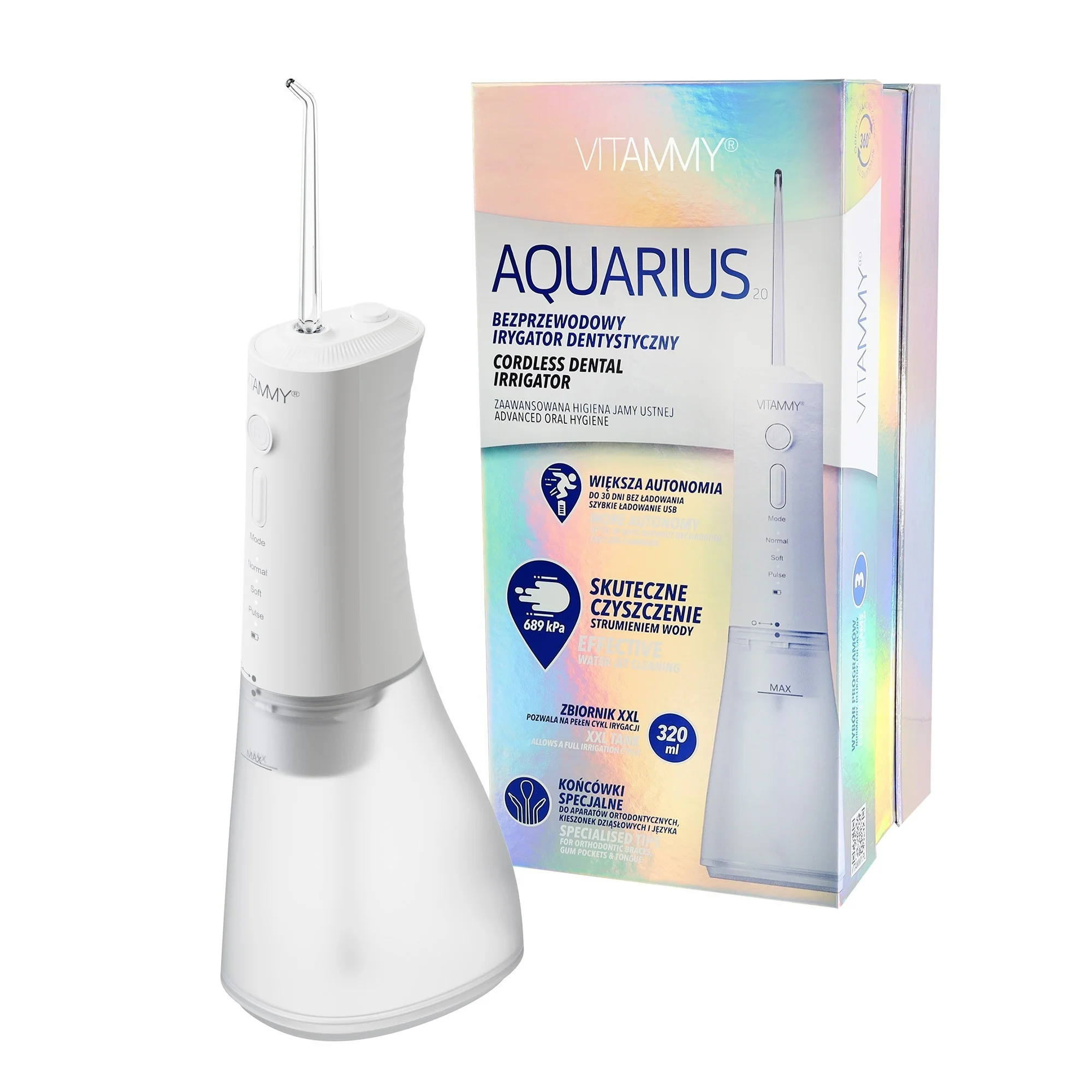 VITAMMY AQUARIUS zubná sprcha